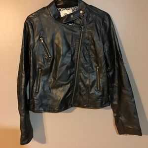 Leather jacket